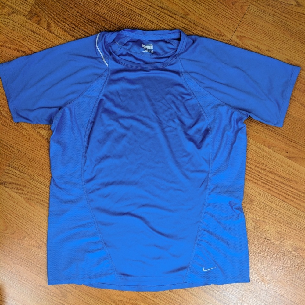 Nike Workout Blue Top Large